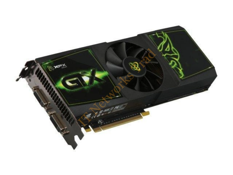GX-295N-HWFC XFX GeForce 295 GTX Standard Edition 1.8GB DDR3 PCI Express 2.0 Dual-Link DVI Video Graphics Card