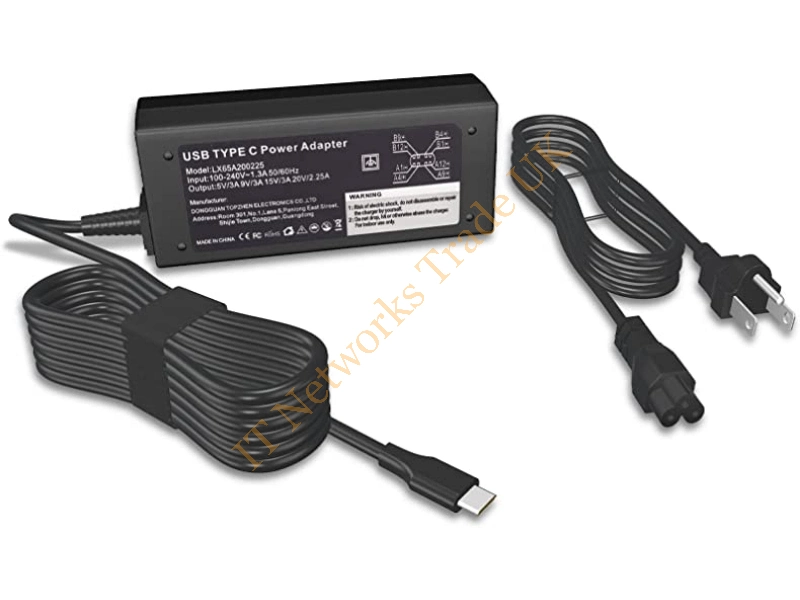 GX20M33579 Lenovo USB-C 45-Watts AC Adapter Power Adapter