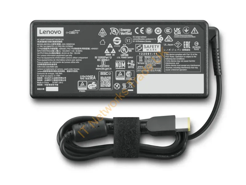 GX21G06623 - Lenovo Gx21G06623 Power Adapter/Inverter Indoor 135 W Black