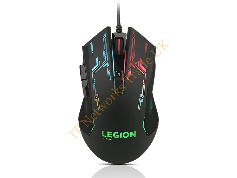 GX30P93886 Lenovo Legion M200 2400 dpi RGB Gaming Mouse-WW