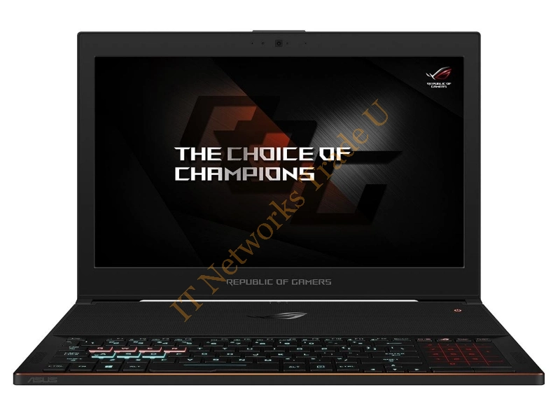 ASUS ROG GX501GI-EI012T 2.2GHz i7-8750H 15.6" 1920 x 1080pixels Black Notebook Laptop System
