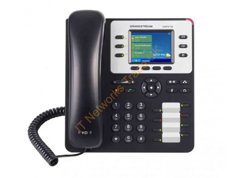 GXP2130 - Grandstream Networks Gxp2130 V2 Ip Phone Black, Gray 3 Lines Tft