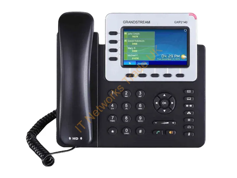 GXP2140 - Grandstream Networks Gxp2140 Ip Phone Black 4 Lines Lcd