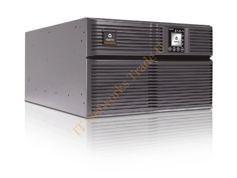 GXT4-6000RT230E - Vertiv Liebert GXT4 Double-conversion (Online) 6000VA 8AC outlet(s) Rackmount/Tower Black uninterruptible power supply (UPS)