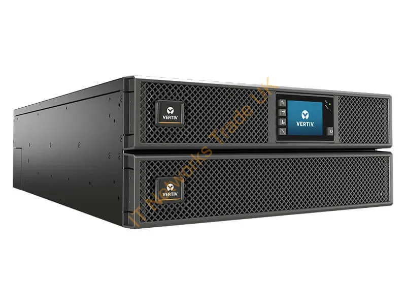 GXT5-8000IRT5UXLE - Vertiv Liebert GXT5 UPS 8000VA/8000W 230V | Rack/Tower Mountable | Energy Star | Online Double Conversion UPS| 6U| Color/Graphic LCD| 2-Year Warranty