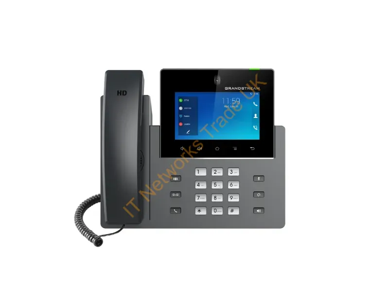 GXV3350 - Grandstream Networks Gxv3350 Ip Phone Black 16 Lines Tft Wi-Fi