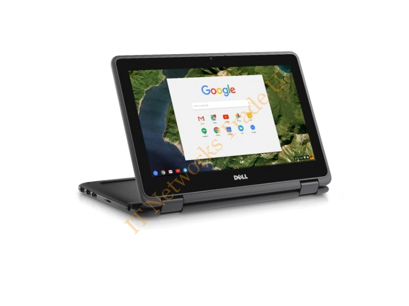 DELL Chromebook 3189 1.6GHz N3060 IntelCeleron11.6" 1366 x 768pixels Touchscreen Black Chromebook Laptop System