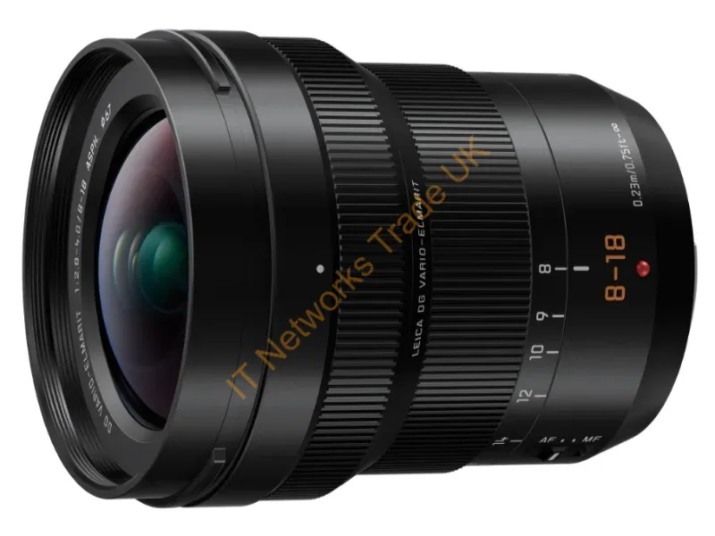 H-E08018E - Panasonic H-E08018E camera lens Black