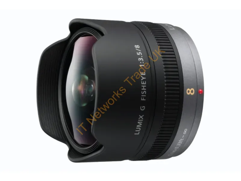 H-F008E - Panasonic H-F008E camera lens Black