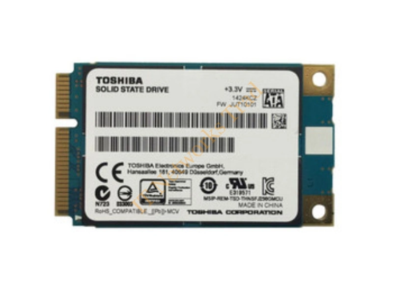 H000081100 Toshiba 128GB Multi-Level Cell (MLC) SATA 6Gb/s mSATA Solid State Drive SSD Storage