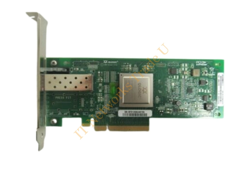 H05TJ Dell Qlogic QLE2560 Single Port PCI-E 8Gb Fibre Channel Host Bus Adapter Fiber Channel Controller