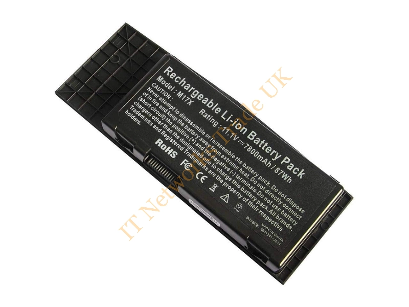 H134J Dell 9-Cell 85Whr Li-Ion Battery for Alienware M17x Laptop Battery