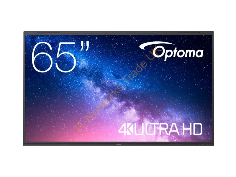H1F0C0NBW101 - Optoma 5653RK interactive whiteboard 165.1 cm (65") 3840 x 2160 pixels Touchscreen