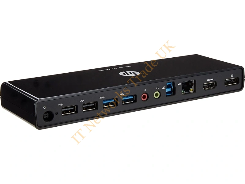 H1L08UT HP 3005PR USB 3.0 Port Replicator with AC Adapter Laptop Accessory