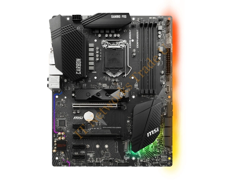 MSI H370 GAMING PRO CARBON IntelH370 LGA 1151 (Socket H4) ATX motherboard