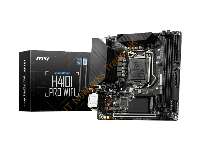 H410IPWIFI - Msi H410I Pro Wifi Intel H410 Lga 1200 (Socket H5) Mini Itx