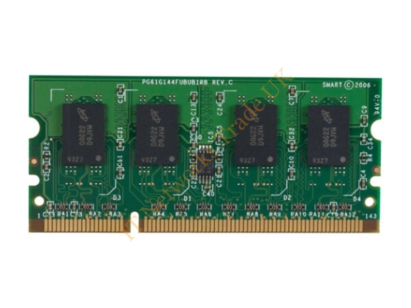 H487R Dell 1GB DDR2-400MHz PC2-3200 non-ECC Unbuffered CL3 144-Pin SoDimm Memory Module for 5130cdn Color Laser Printer Printer Memory