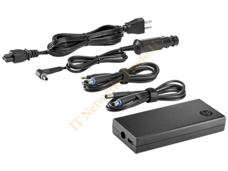 H4A41AA#ABB - HP 90W Slim Combo USB universal 90W Black power adapter/inverter