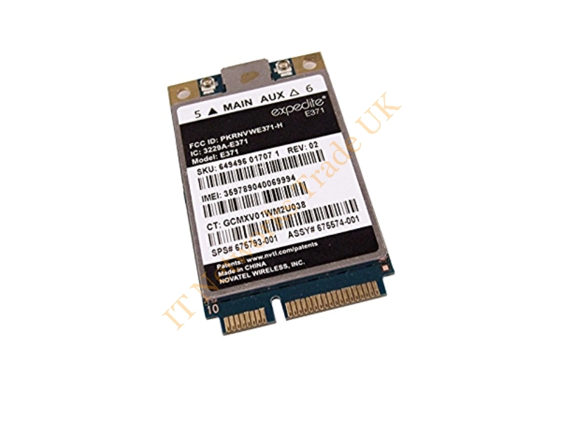 H4J88UT HP Lt2523 LTE / HSPA ATT WAN Module Wireless LAN Card