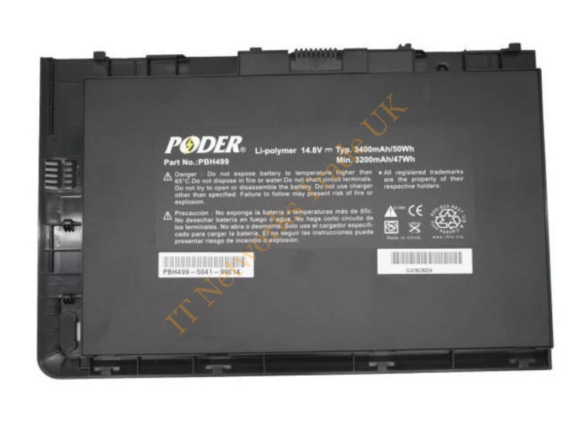 H4Q47UT HP 3520mAh 52Wh 14.8V Li-Ion Batter for EliteBook Folio 9470m Notebook Series Laptop Battery
