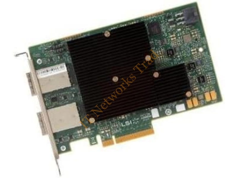 H5-25520-00 LSI Logic 9300-16e 12GB 16-Port Ext PCI-Express 3.0 SAS/SATA Host Bus Adapter Raid Controller