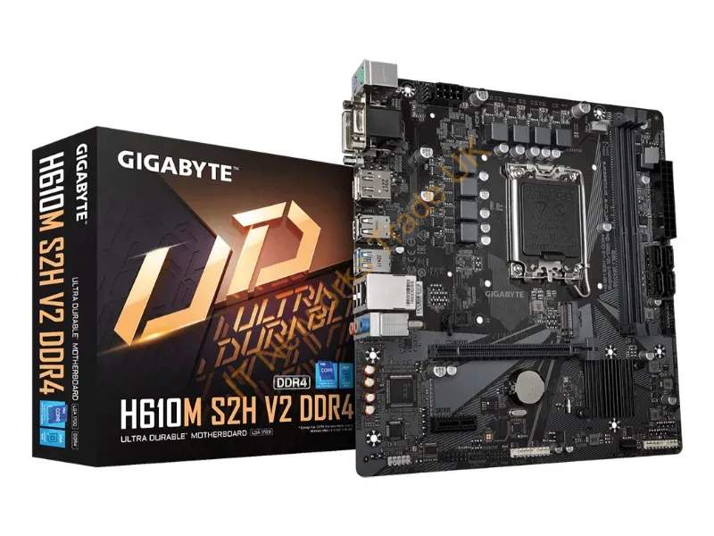H610MS2HV2DDR4 - Gigabyte H610M S2H V2 Ddr4 Motherboard Intel H610 Express Lga 1700 Micro Atx