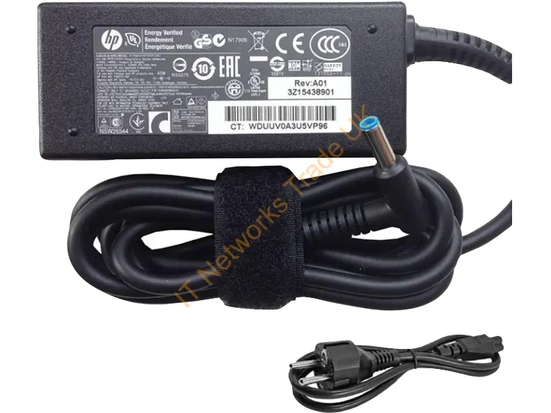 H6Y88AA HP 45-Watts Smart AC Adapter for Foli / E-Book Laptop PC Power Adapter
