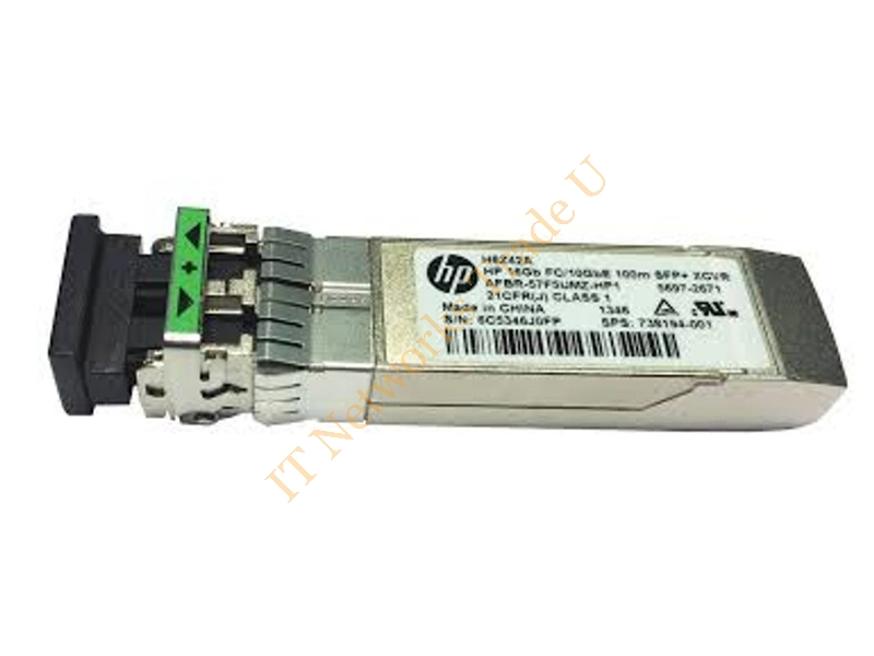 H6Z42-63001 HP StoreFabric 16GB FC/10GB Ethernet 100M SR SFP+ Transceiver Module