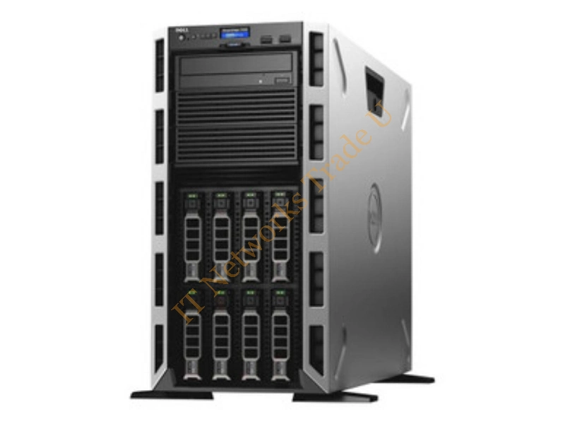 H74J2 Dell PowerEdge T430 5U Tower Server 1 x Intel -Xeon E5-2620 v4 2.1GHz 8GB DDR4 SDRAM 300GB SAS HDD 2 x 495W Server System