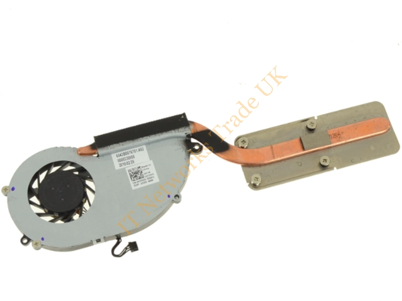 H7H05 Dell CPU Heatsink/Fan for Latitude 13, Vostro V13 Fans And Heatsink Combo