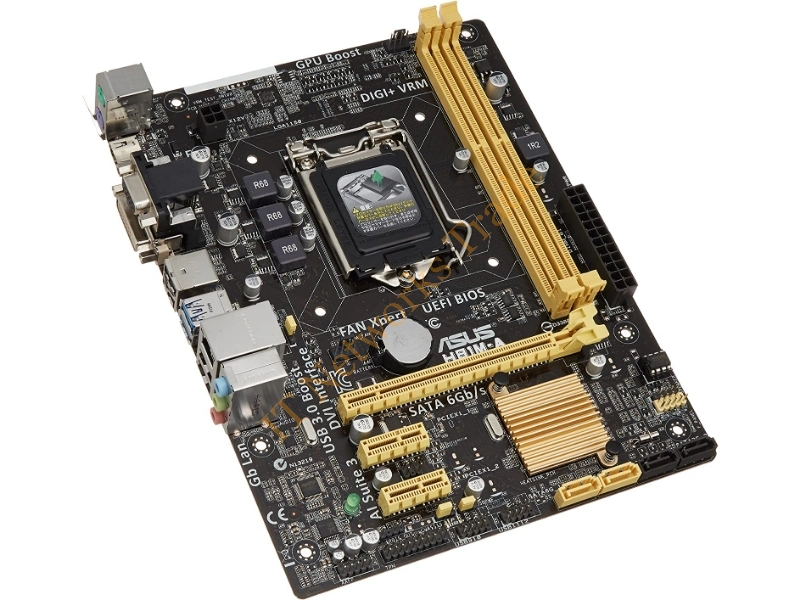 H81M-A ASUS Intel H81 DDR3 2-Slot System Board Socket LGA1150 Desktop Motherboard