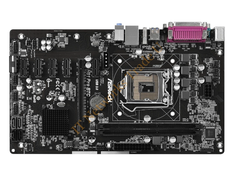 Asrock H81 PRO BTC R2.0 IntelH81 LGA 1150 (Socket H3) ATX motherboard