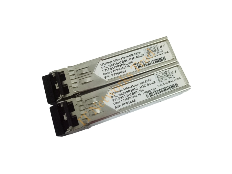 H8519P2BNL-H3C Finisar 1250Mb/s 550m 850nm mm eSFP Transceiver Module