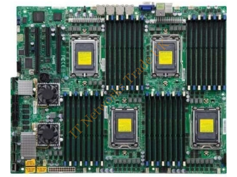 H8QG7+-LN4F-B Supermicro Quad Socket G34/ AMD SR5690/ DDR3/ SAS2/ V/4GbE/ SWTX Server Motherboard