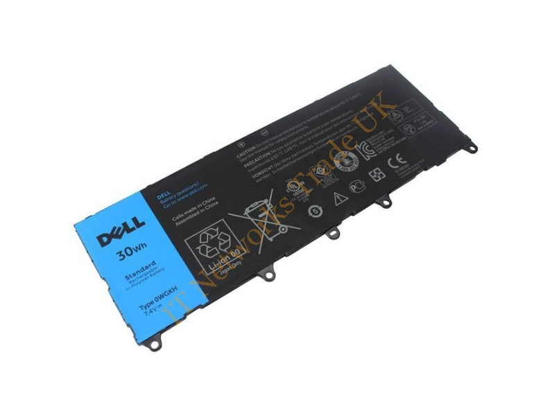 H91MK Dell 2-Cell 3850mAh 30Wh 7.4V Li-Poly Battery for Latitude 10e Laptop Battery