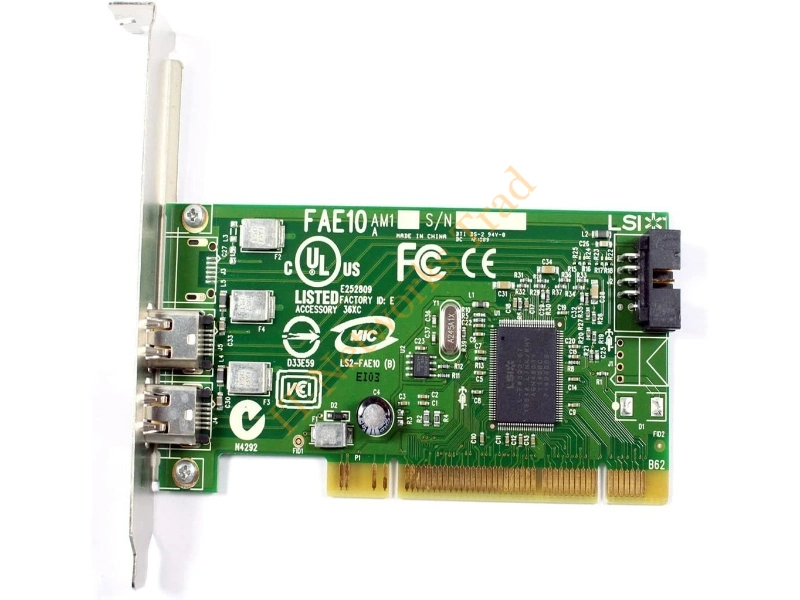 H924H Dell IEEE 1394a FireWire Low-Profile Controller Raid Controller