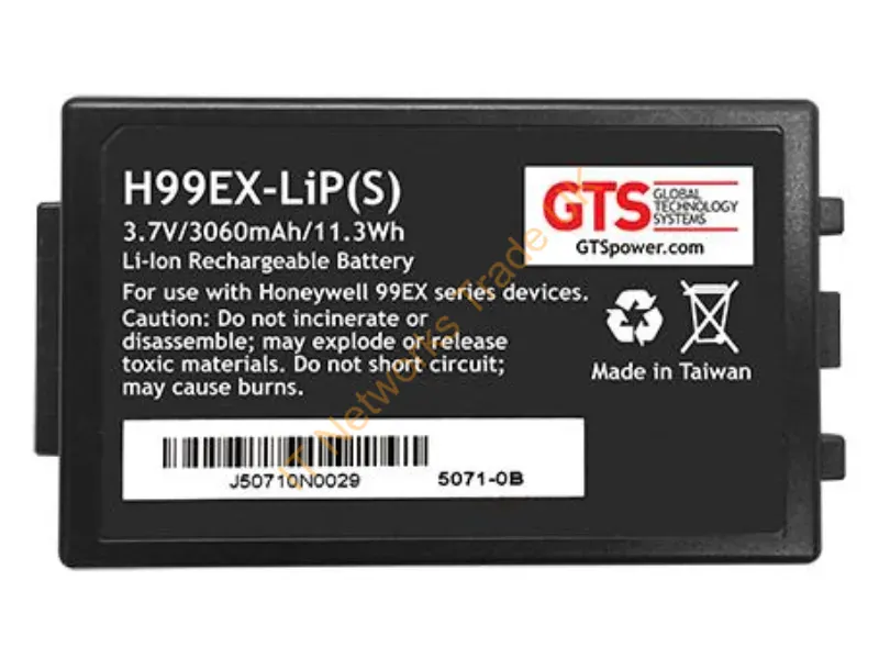H99EX-LIP(S) - GTS H99EX-LIP(S) barcode reader accessory Battery