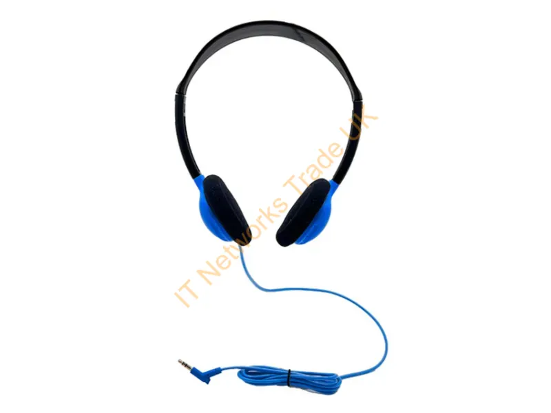 HA2BLU-200 - Hamiltonbuhl Ha2Blu-200 Headphones/Headset Wired Head-Band Education Usb Type-C Bluetooth Black, Blue