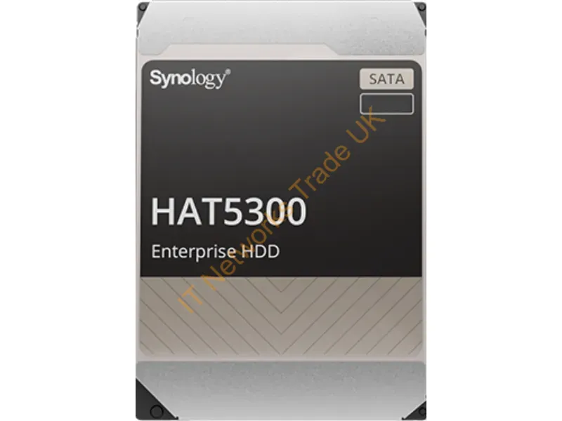 HAT5300-12T - Synology Hat5300 Internal Hard Drive 12 Tb 7200 Rpm 256 Mb 3.5" Serial Ata Iii