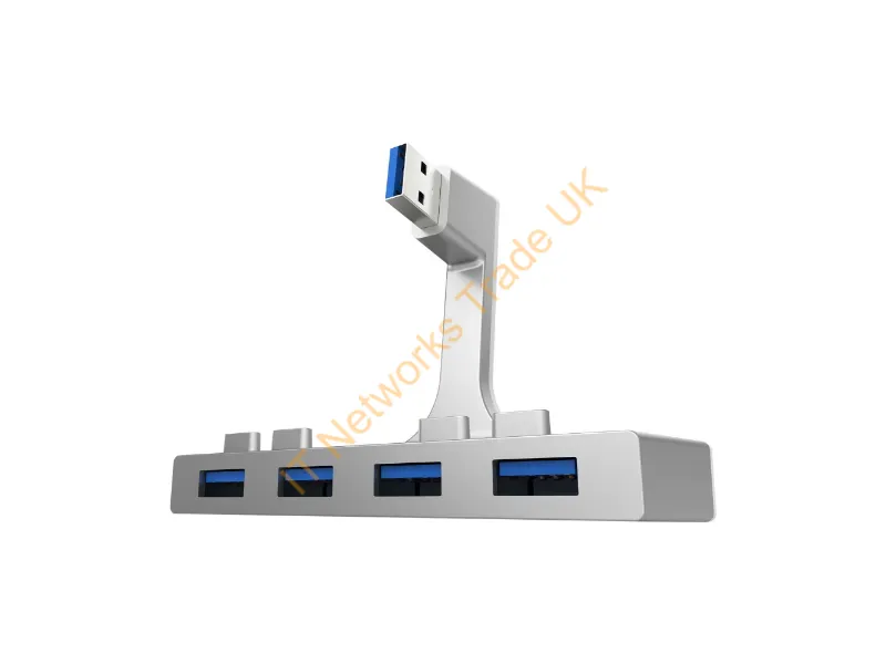 HB-IMCU-PK60 - Sabrent Hb-Imcu-Pk60 Interface Hub Usb 3.2 Gen 1 (3.1 Gen 1) Type-A 5000 Mbit/S Silver