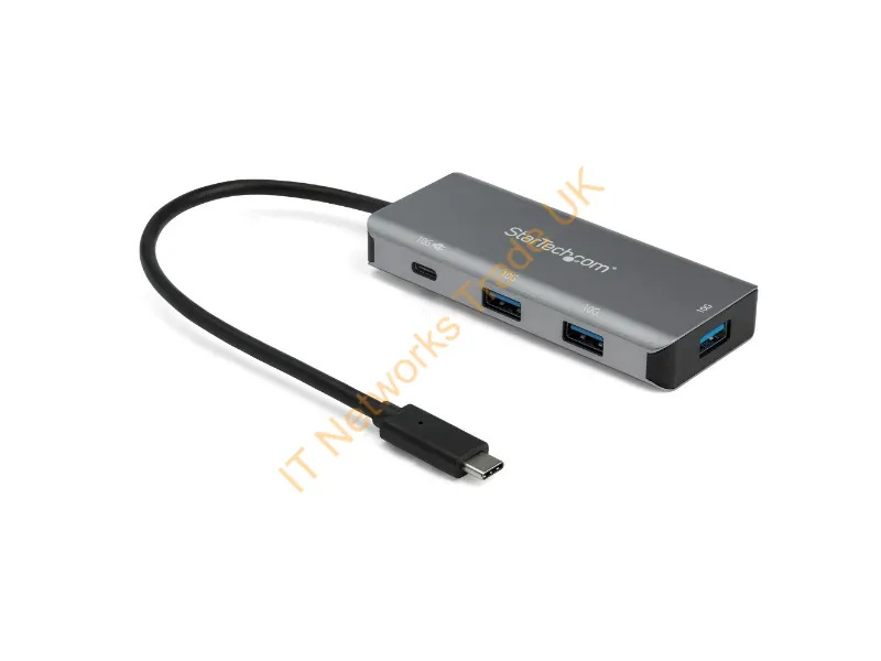 HB31C3A1CPD3 - Startech.Com Hb31C3A1Cpd3 Interface Hub Usb 3.2 Gen 2 (3.1 Gen 2) Type-C 10000 Mbit/S Black, Gray