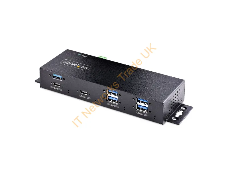 HB31C5A2CME - Startech.Com Hb31C5A2Cme Interface Hub Usb 3.2 Gen 2 (3.1 Gen 2) Type-C 10000 Mbit/S Black