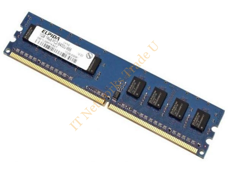 HB52RF1289E2-75 Elpida 1GB 133MHz PC133 ECC Registered CL3 168-Pin DIMM Memory Module Server Memory
