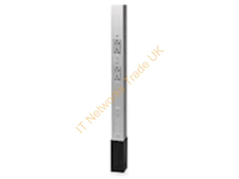 HBLPP12A - Hubbell Premise Wiring Service Pole, 122, 2 Sl Deco, Gy
