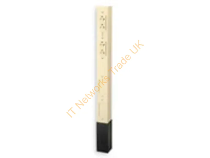 HBLPP12AI - Hubbell Premise Wiring Service Pole, 122, 2 Sl Deco, Iv