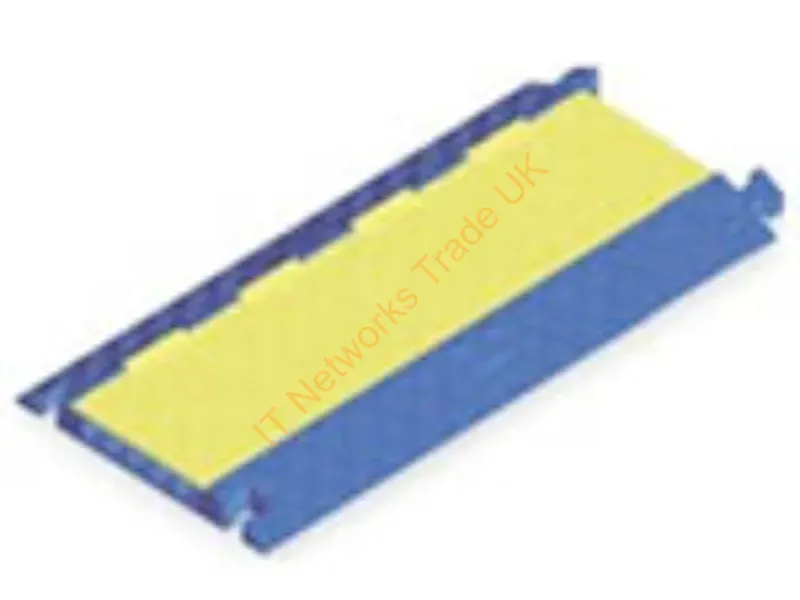 HBLTRED5B - Hubbell Premise Wiring Tredtrak, 5Ch, Blue & Yellow
