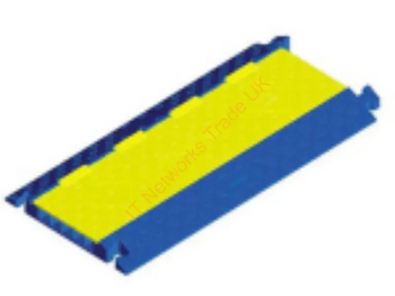 HBLTT2B - Hubbell Premise Wiring Truktrak, 2 Ch, Blue & Yellow