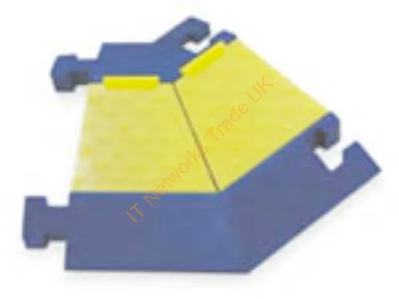 HBLTT545LB - Hubbell Premise Wiring Truktrak, 5Ch, 45 Deg, Left Elbow