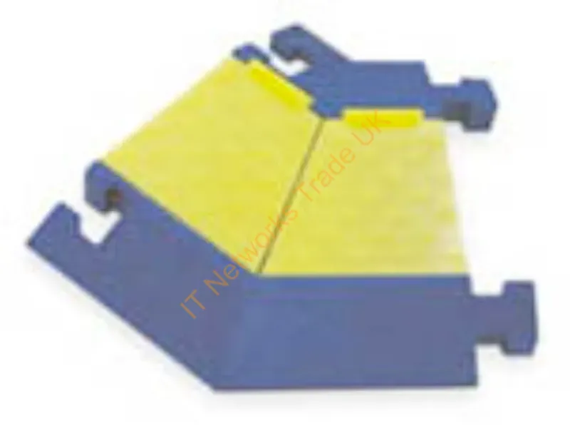 HBLTT545RB - Hubbell Premise Wiring Truktrak, 5Ch, 45 Deg , Right Elbow