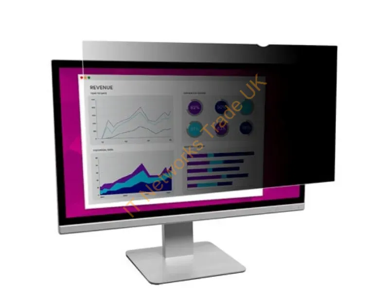 HC240W9B - 3M HC240W9B 24" Monitor Frameless display privacy filter Monitor Accessory